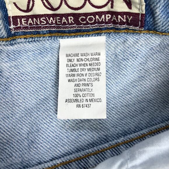 Vintage 1980s 80s Sasson Jeanswear Tapered Leg Mom Jeans Sz 8 - Picture 6 of 7